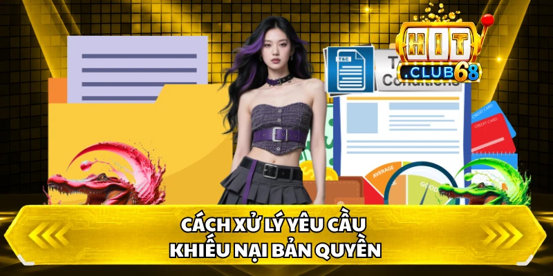 Cách xử lý yêu cầu khiếu nại bản quyền